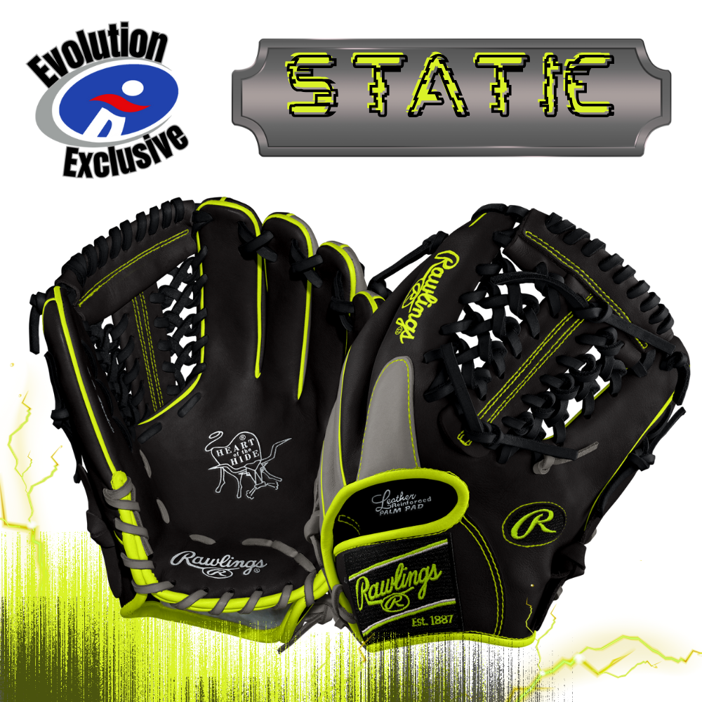 2025 Rawlings Heart of the Hide 12" Evolution Exclusive "Static" Utility Baseball Glove PRO206 - Right Hand Throw