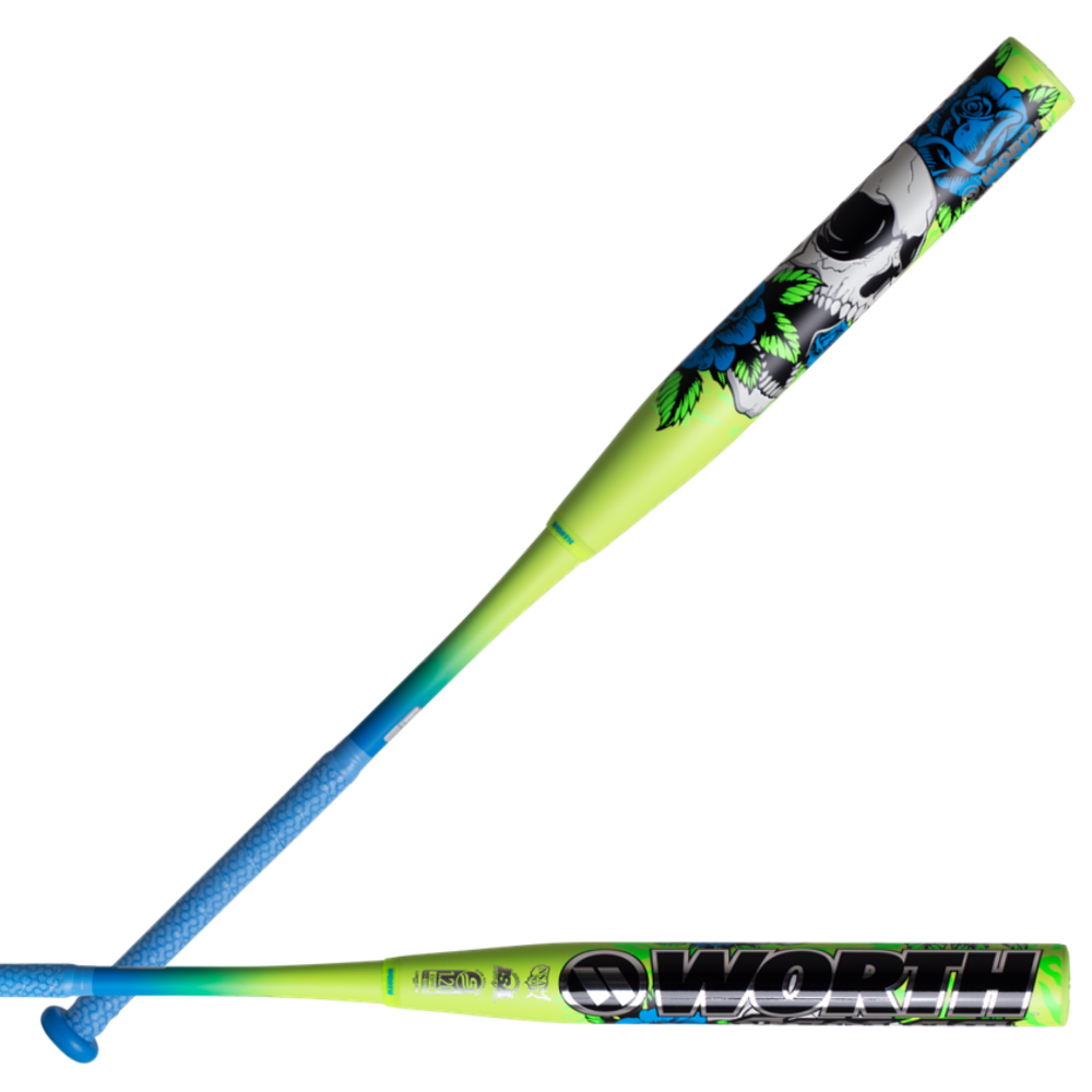 2026 Worth Bedlam Signature 2 Piece 12.5'' XL Load Slo-Pitch Bat WSU6JRBEDL