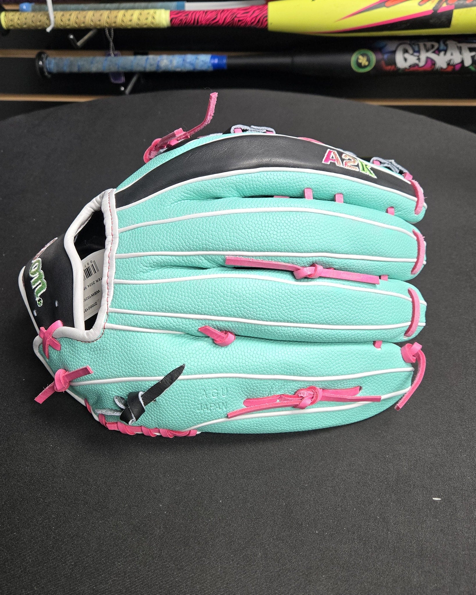 Gant de baseball Wilson A2K 1810SS 2024, 12,75 pouces, pour extérieur, main gauche