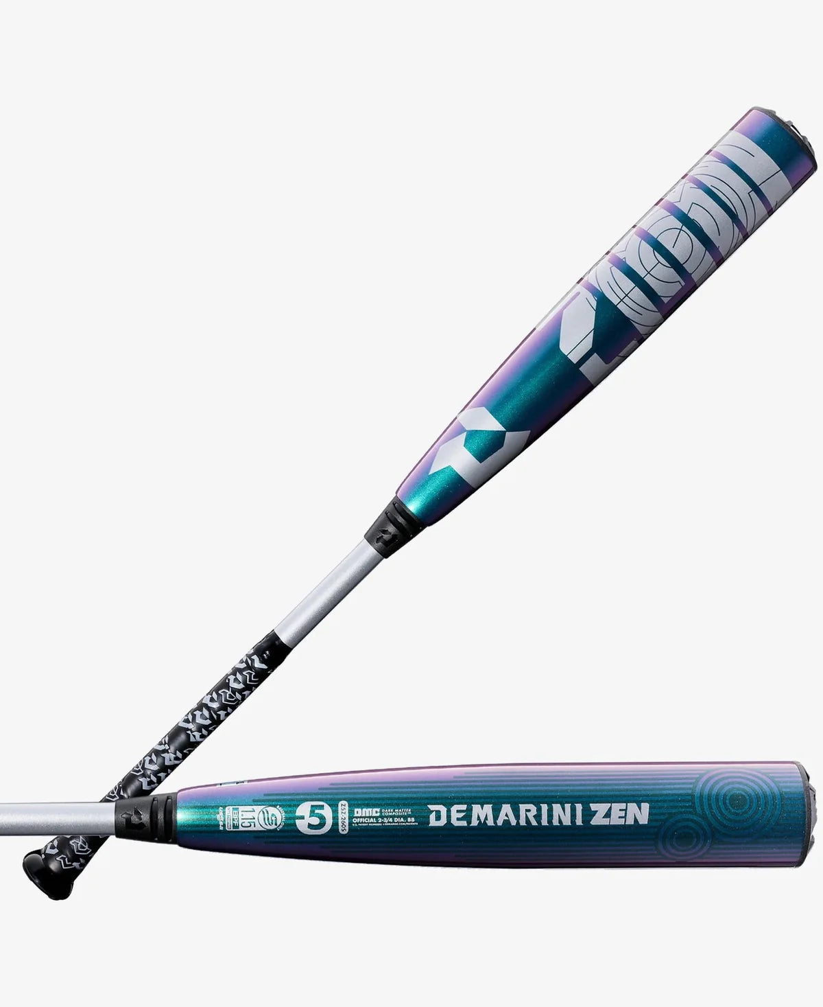 2026 Demarini Zen Oil Slick -5 2 Piece Baseball Bat USSSA WBD2657010