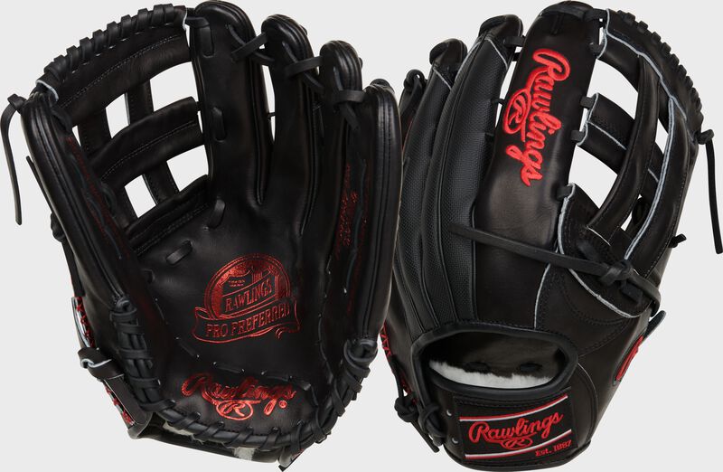 2025 Rawlings Pro Preferred 12.75" Outfield Baseball Glove RPROS3039-6BSS Right Hand Throw