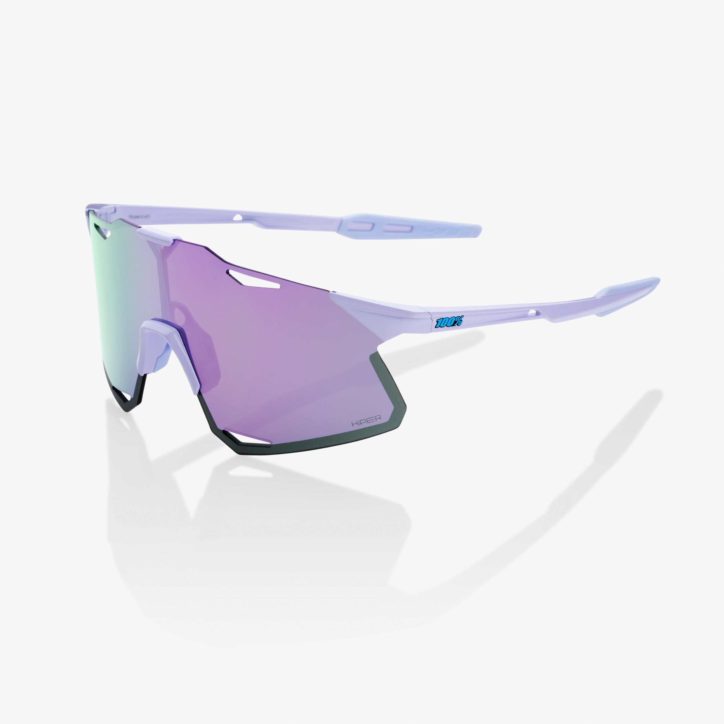 Lunettes de soleil Hypercraft 100 % lavande brillante 2025 - Verres miroir lavande Hiper