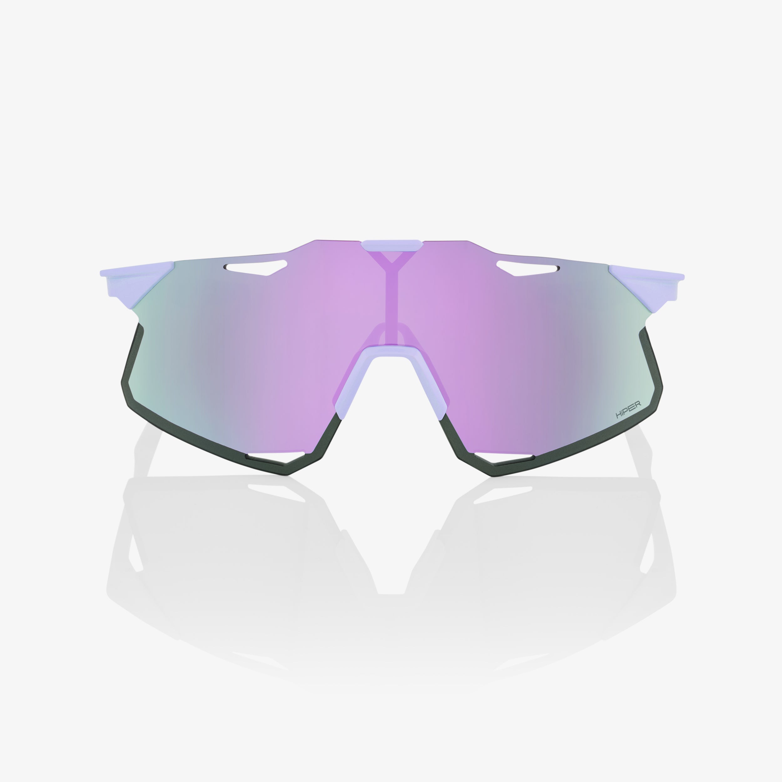 Lunettes de soleil Hypercraft 100 % lavande brillante 2025 - Verres miroir lavande Hiper