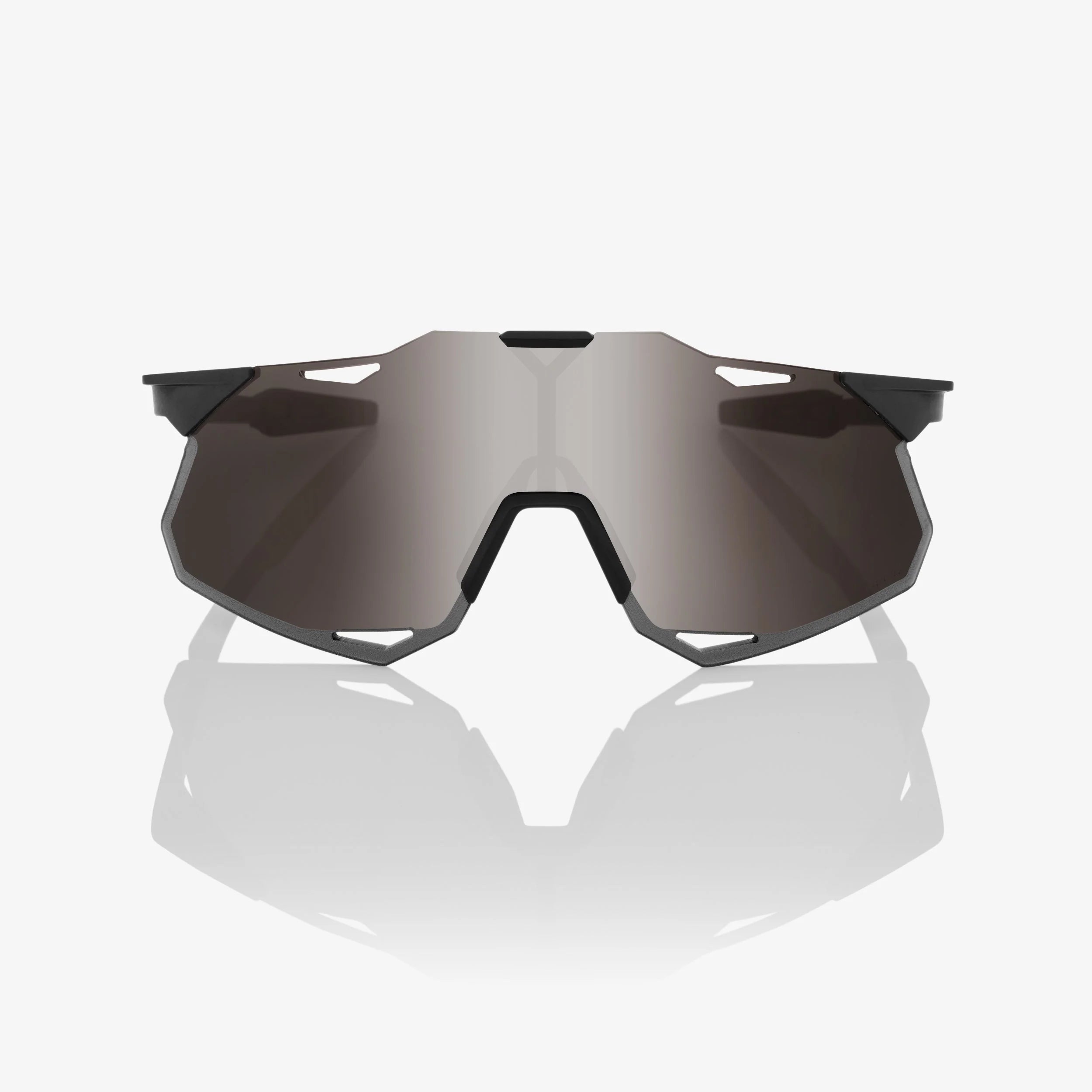 100% Hypercraft XS Matte Black Sunglasses - Smoke Lens