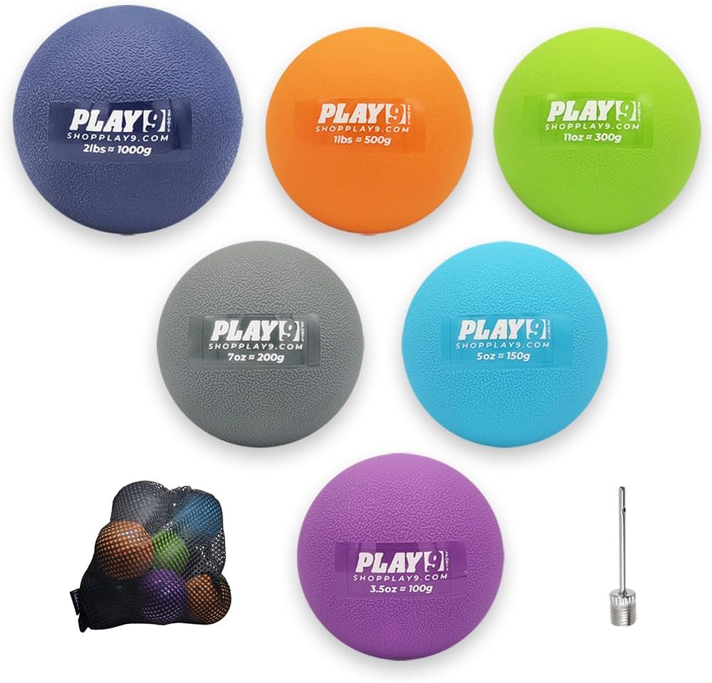 PLAY 9 BALLES DE BASEBALL PLYO PACK DE 6 BS24