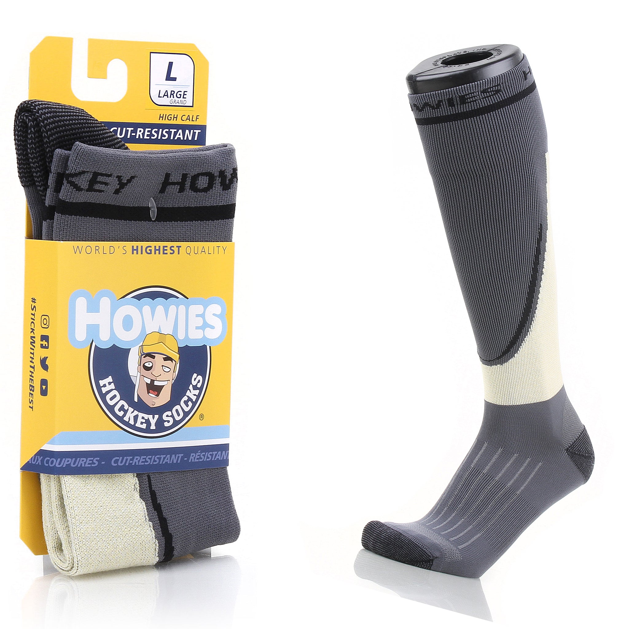 HOWIES CUT RESISTANT HOCKEY SOCK (Pair) H22