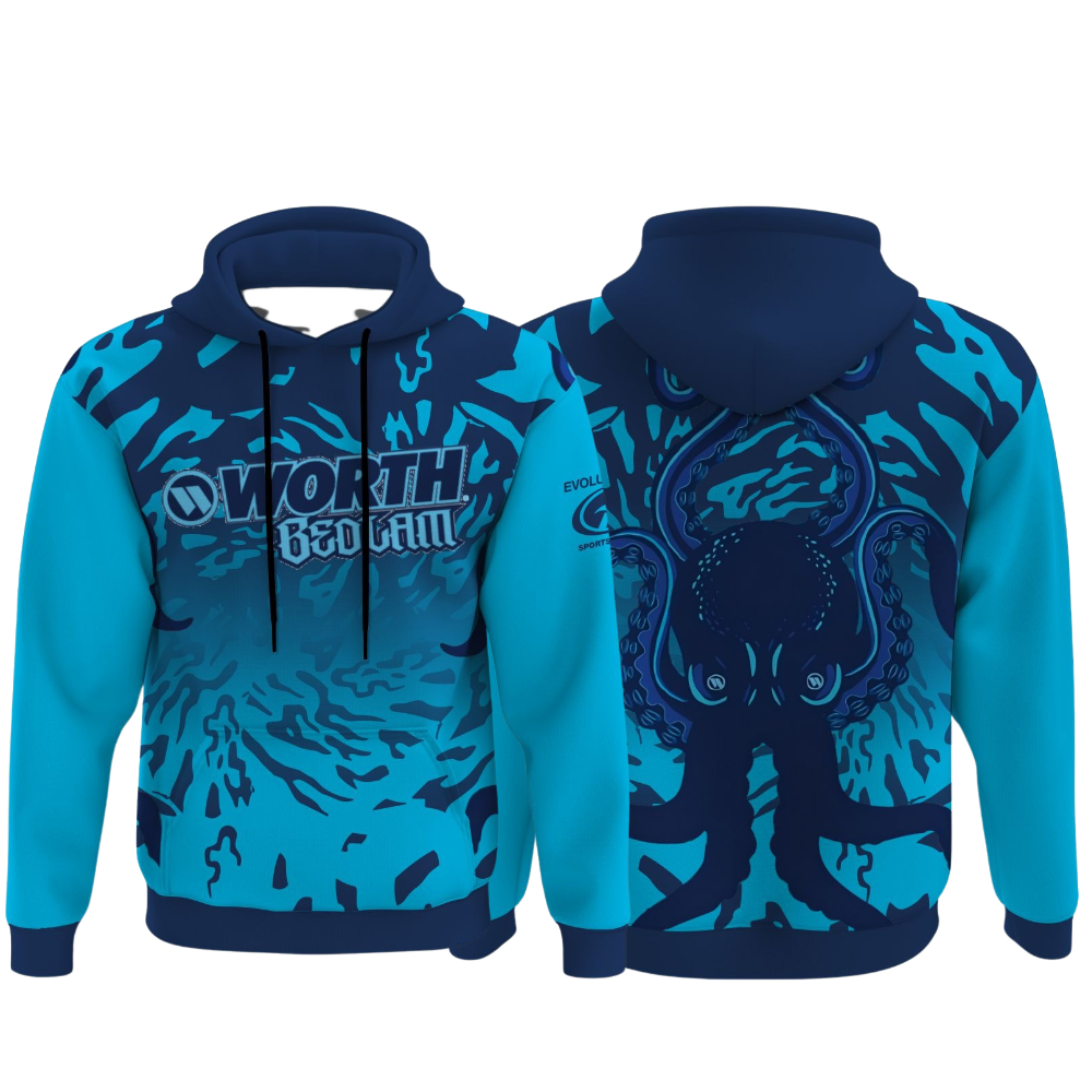 2026 Evolution Exclusive Apparel Custom Lightweight Hoodie "Worth Depths"