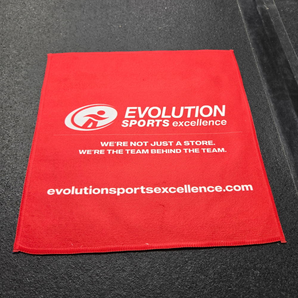 Evolution Sports Custom Skate / Utility Towel 12"x12"