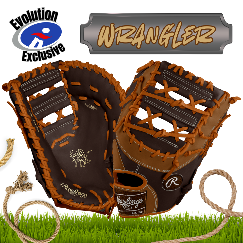 2025 Rawlings Heart of the Hide 12.75" Evolution Exclusive "Wrangler" First Base Baseball Glove PROAR44 - Right Hand Throw