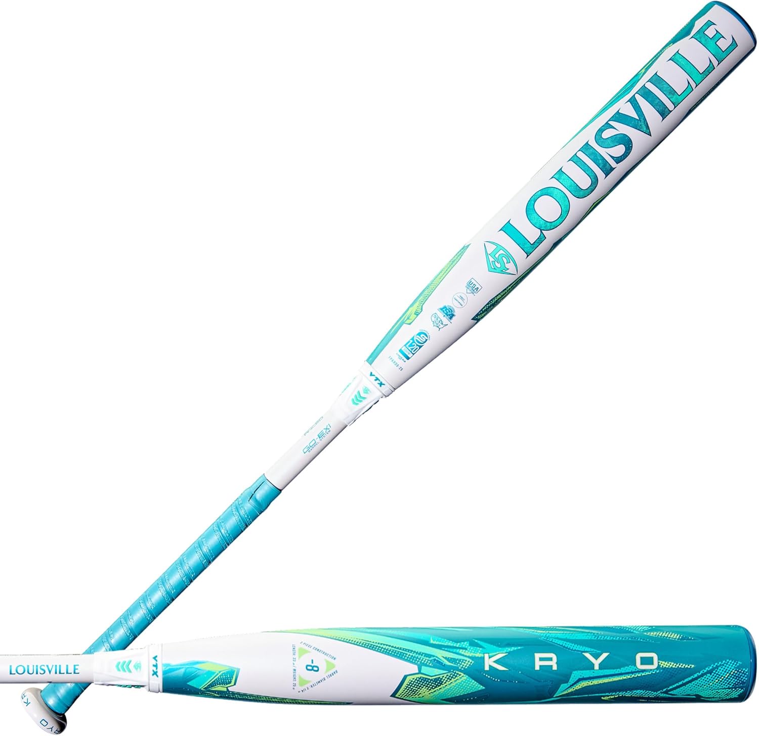 2026 Lousiville Kryo -8 2 Piece Fast Pitch Bat
