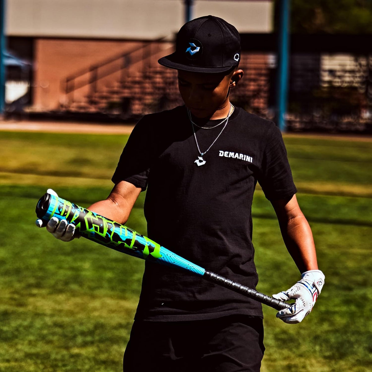 2027 Demarini 1 Piece Exile -10 Baseball Bat USSSA WBD2714010