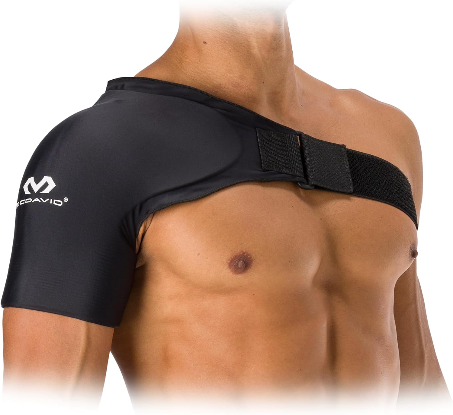 2026 McDavid Flex Ice Therapy Compression Shoulder Wrap Black OSFM