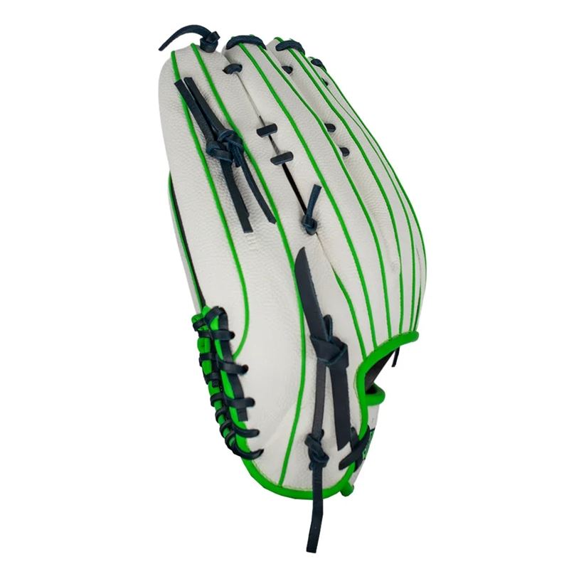 2025 Wilson A1000 13.5" Utility Softball Glove - Navy / White / Green