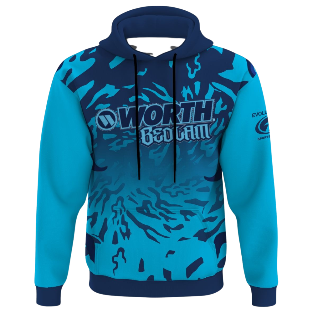 2026 Evolution Exclusive Apparel Custom Lightweight Hoodie "Worth Depths"