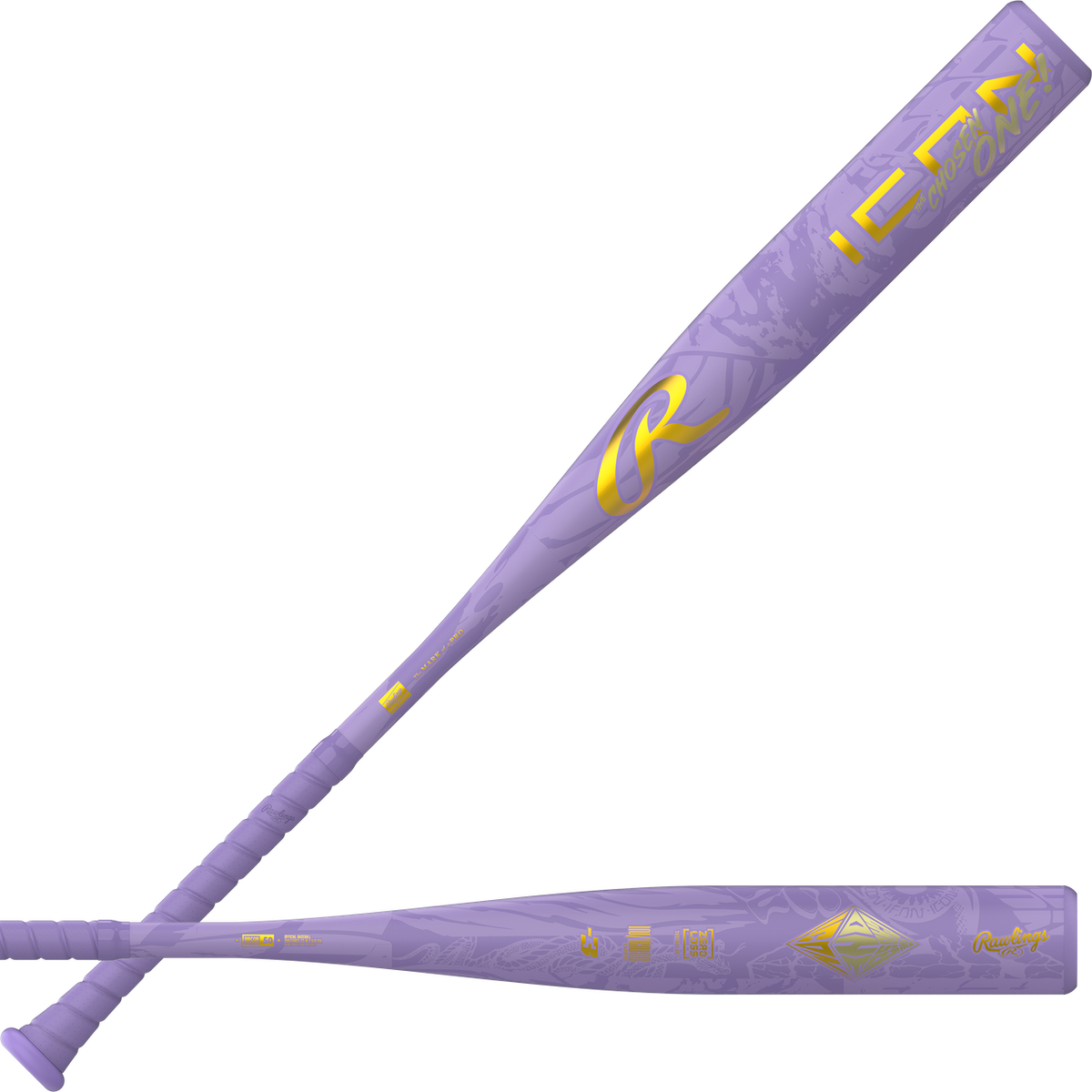 2027 Rawlings Icon The Chosen One 1 Piece -3 BBCOR Baseball Bat RBB7IONE3
