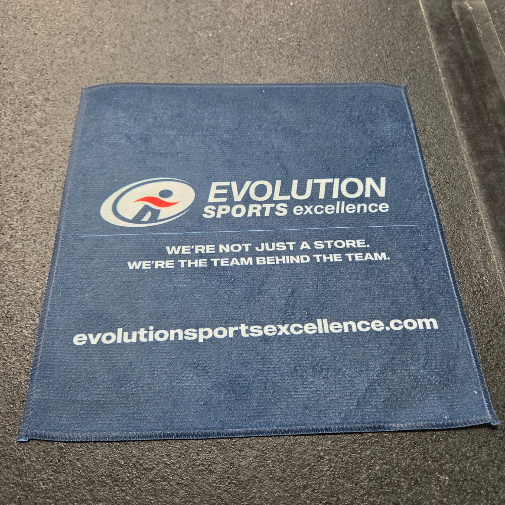 Evolution Sports Custom Skate / Utility Towel 12"x12"