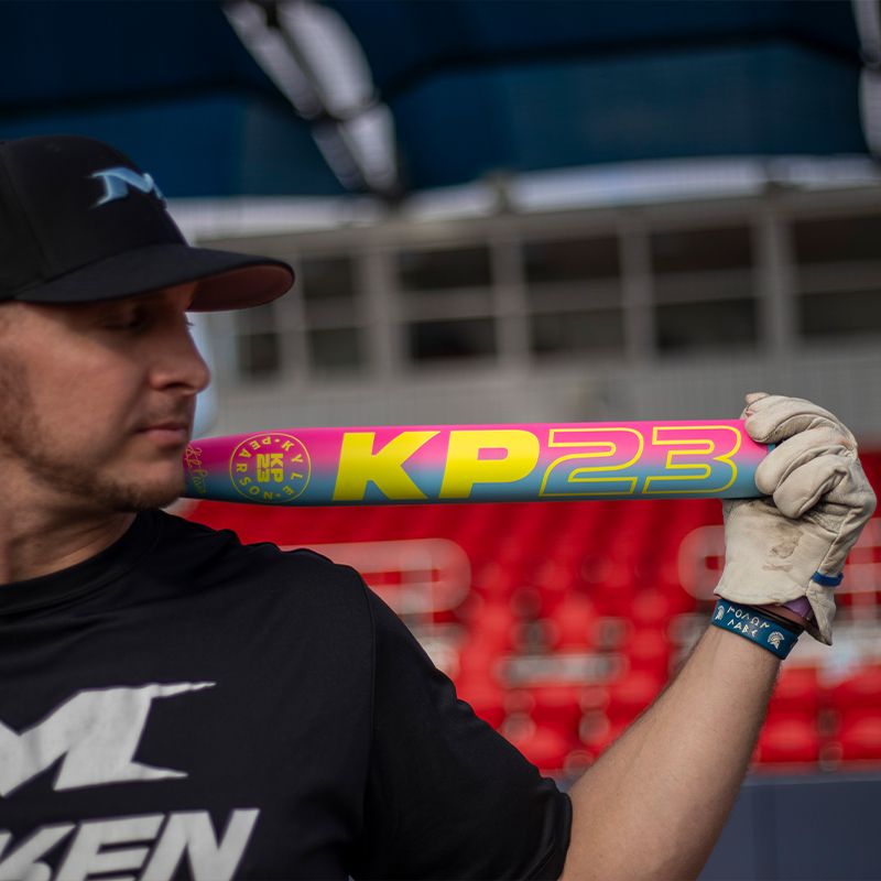2026 Miken Freak Neon KP23 1 Piece 13" Maxload (0.5 oz) Slo-Pitch Bat  MSU6NKP1L