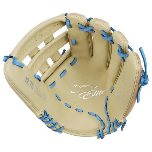 Gant de baseball Nike Vapor Elite H Web 2025 (12,75 pouces) pour droitier - Crème/Bleu/Sésame