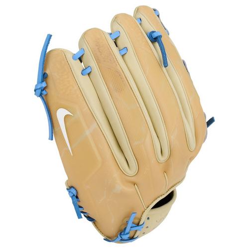 Gant de baseball Nike Vapor Elite H Web 2025 (12,75 pouces) pour droitier - Crème/Bleu/Sésame
