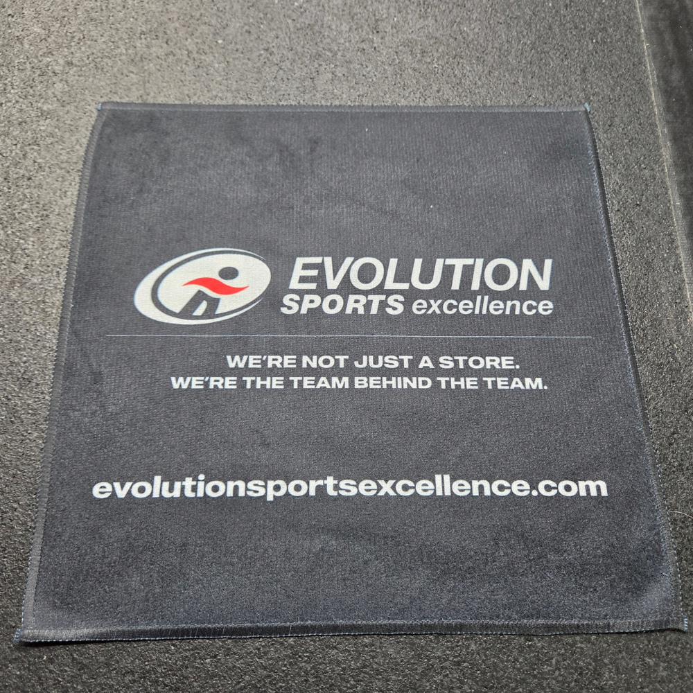 Evolution Sports Custom Skate / Utility Towel 12"x12"