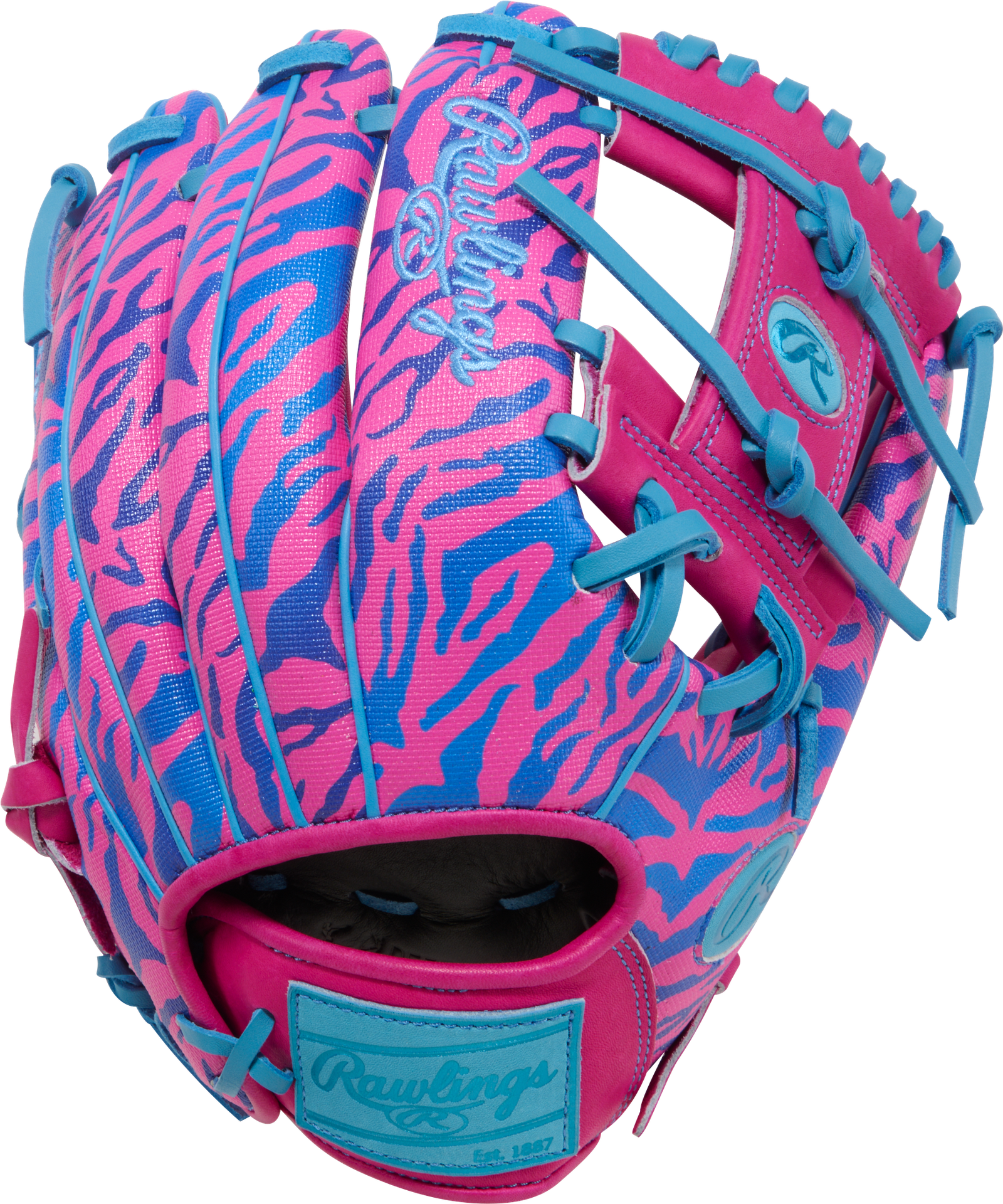 2026 Rawlings Heart of the Hide 12" Utility Spring Break Edition Softball Glove Right Hand Throw  PROR206SB-2BECB