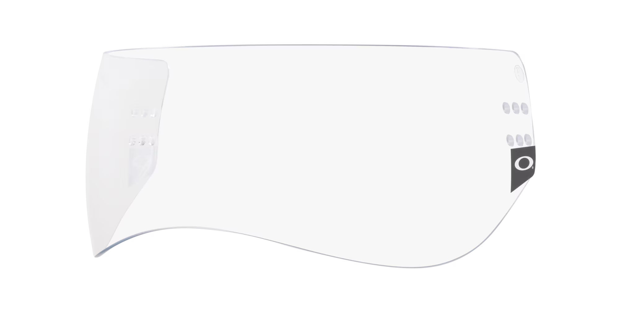 OAKLEY Hockey Certified Visor Aviator Clear