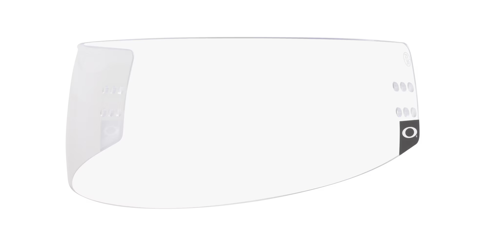 OAKLEY Hockey Certified Visor Straight Clear
