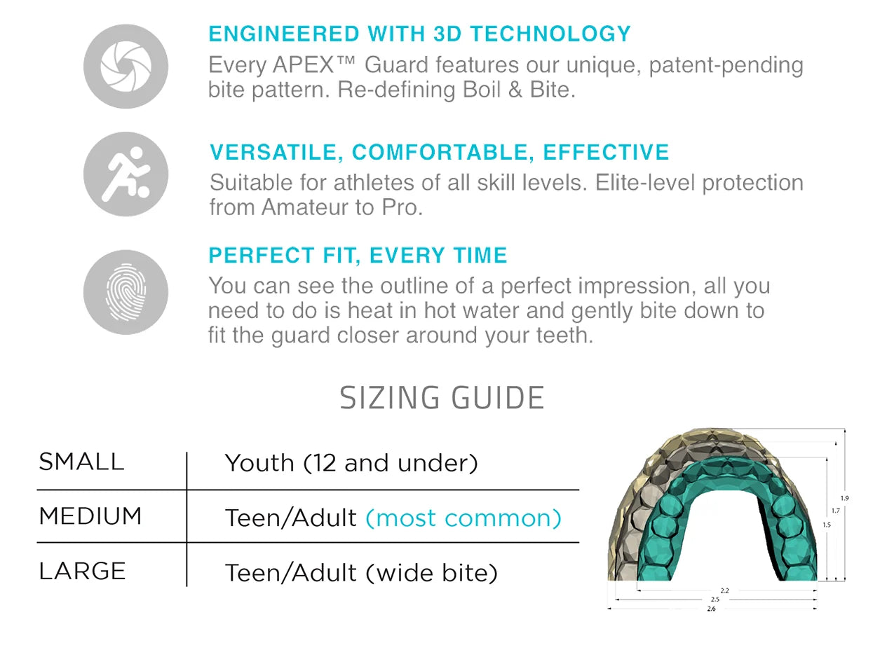2026 Guardlab Apex Lite Mouthguard