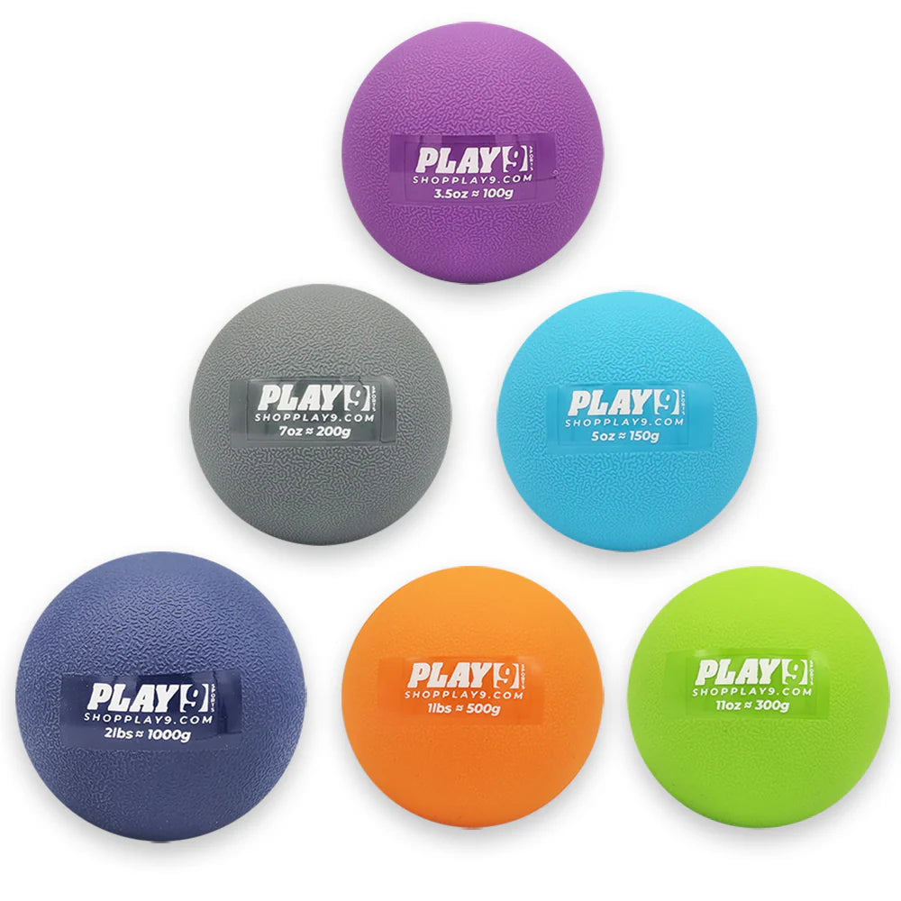 PLAY 9 BASEBALL PLYO BALLS 6 PACK BS24