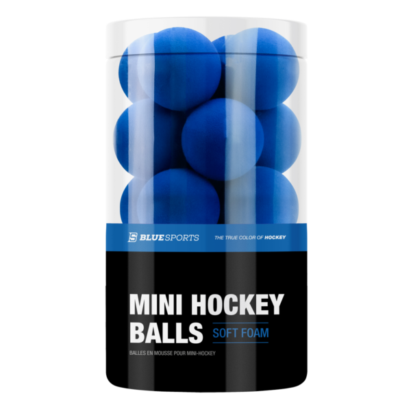 2025 Blue Sports Mini Hockey Eva Foam Ball - Individual