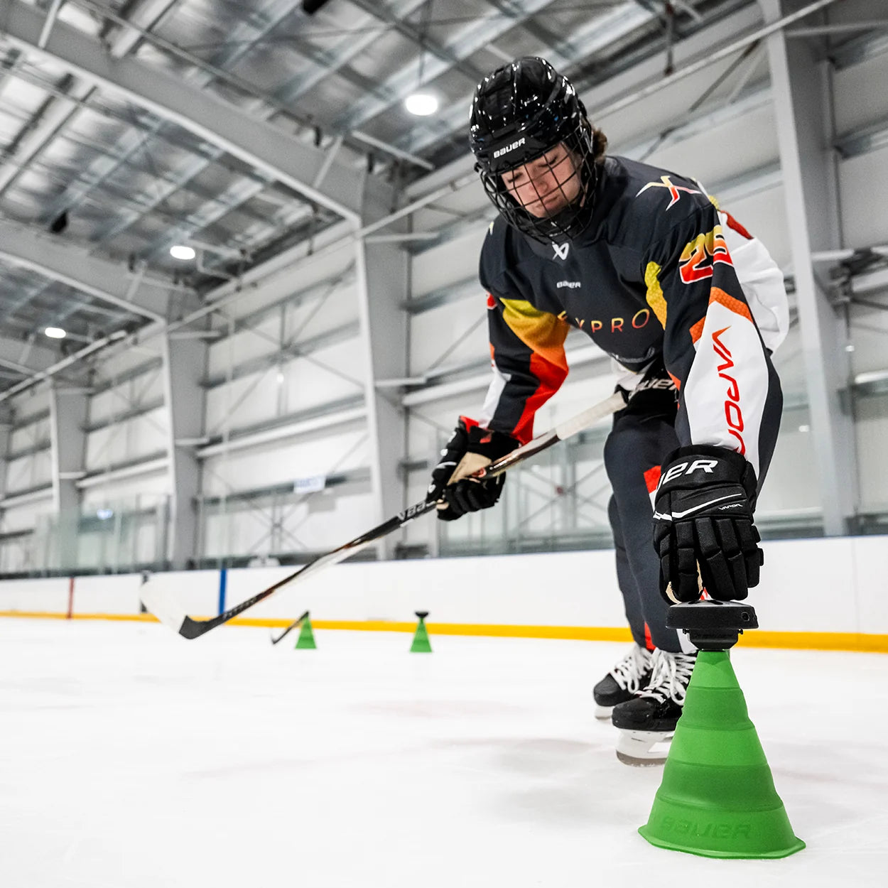 Bauer Collapsible Training Cones - 4 Pack