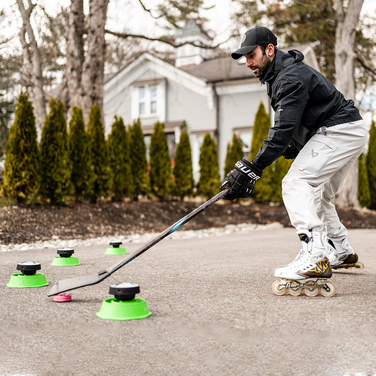 Bauer Collapsible Training Cones - 4 Pack