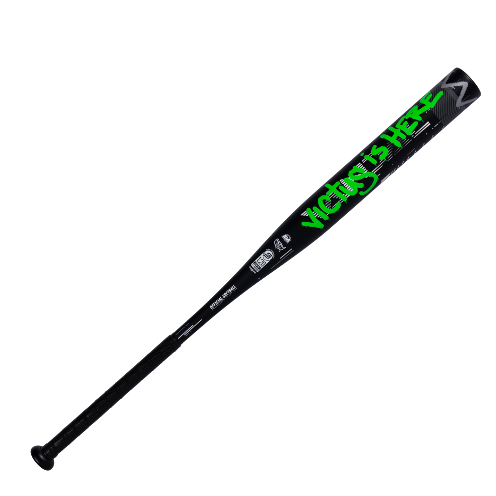 2027 Victus Vandalized Black 1 Piece 12.25" Big Boy (1.0 oz) Slo-Pitch Bat USSSA VSPVD21BU
