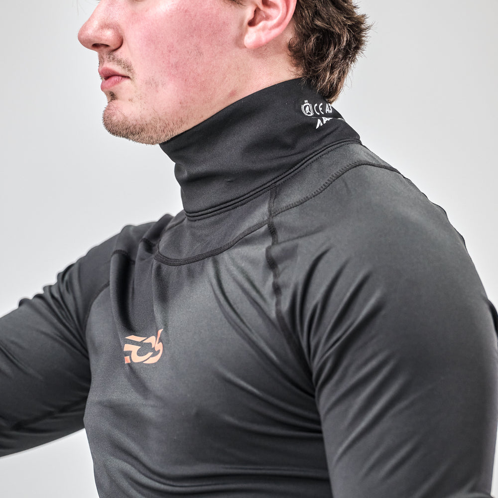Maillot de compression à manches longues EOS 2025 avec protège-cou - Adulte NGT3S