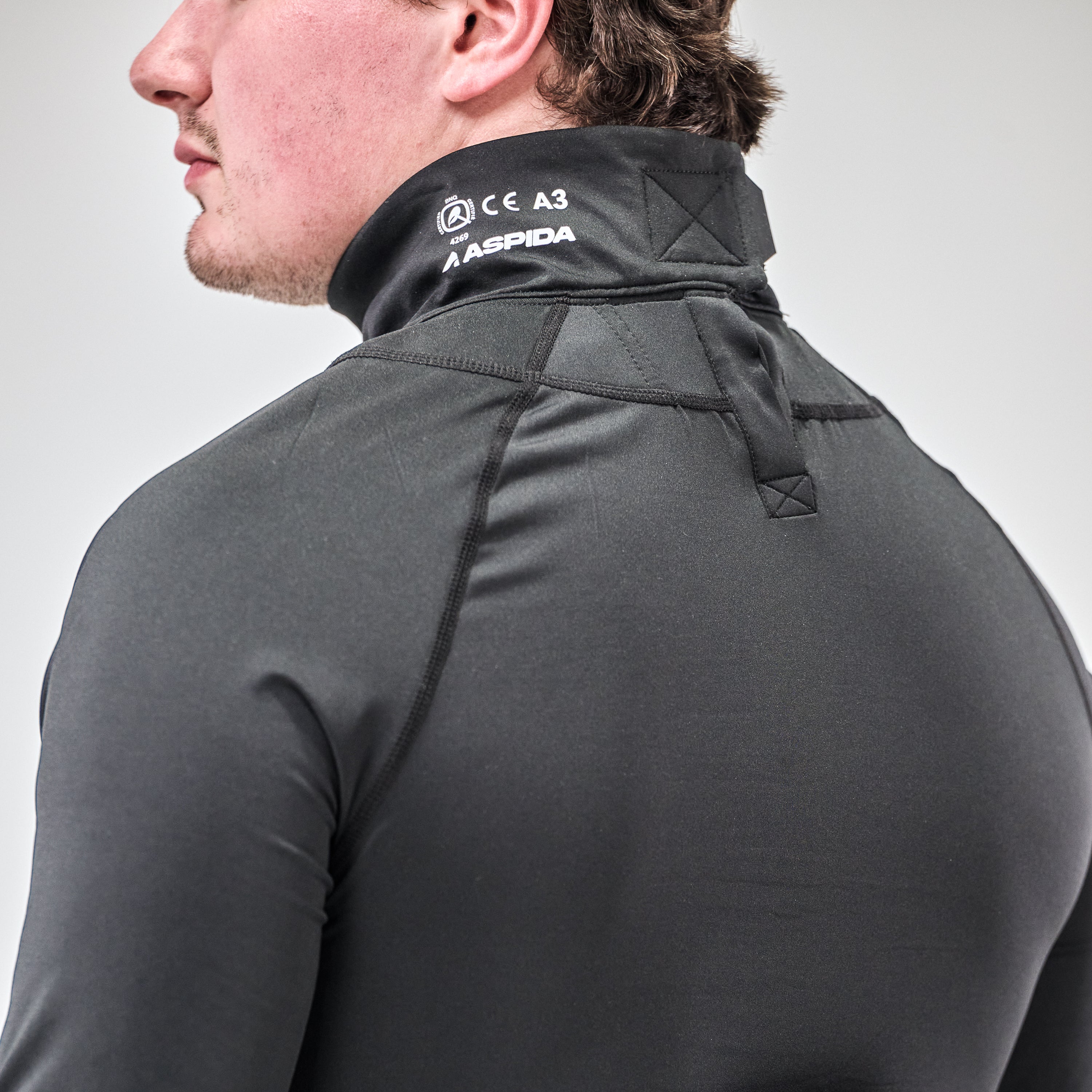 Maillot de compression à manches longues EOS 2025 avec protège-cou - Adulte NGT3S