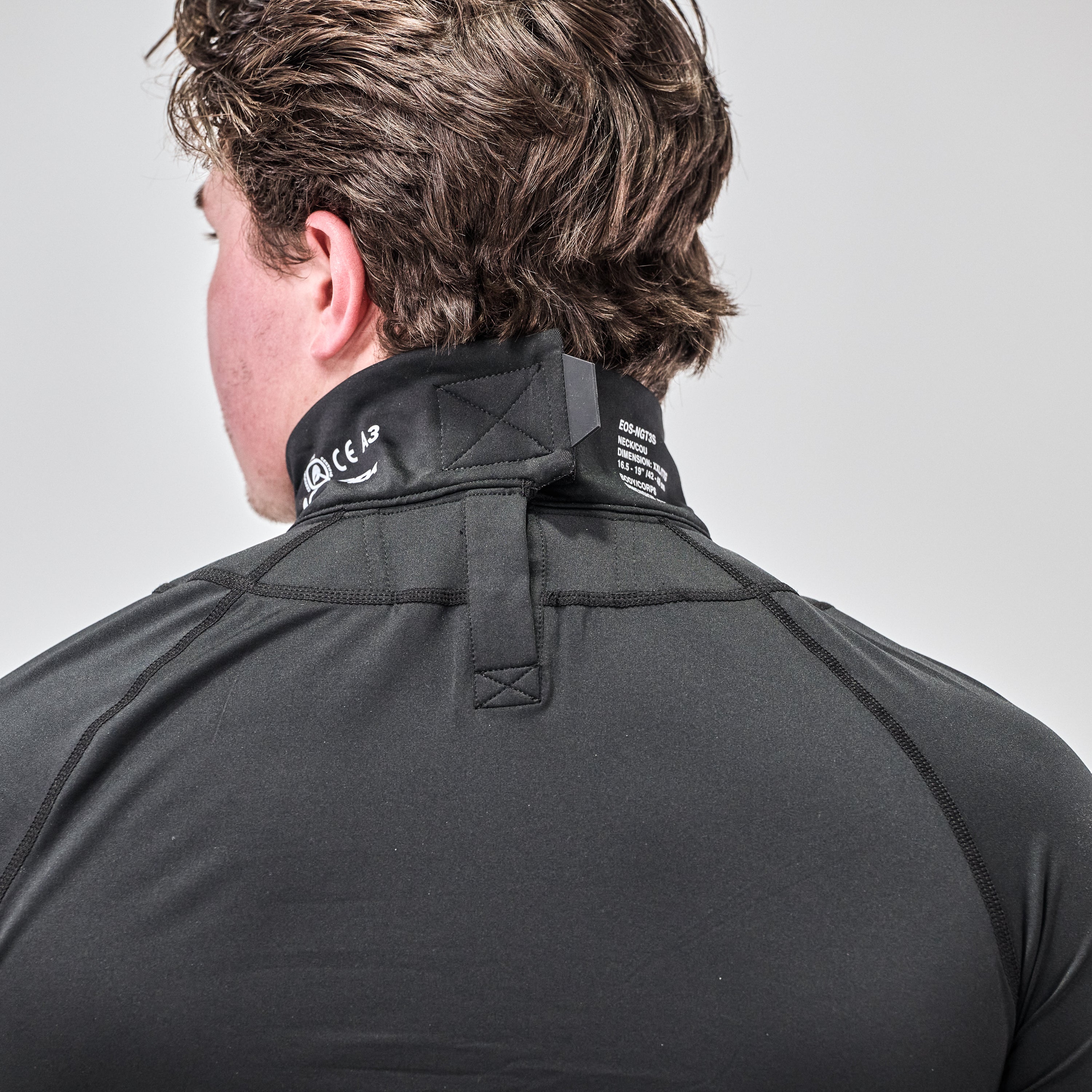 Maillot de compression à manches longues EOS 2025 avec protège-cou - Adulte NGT3S