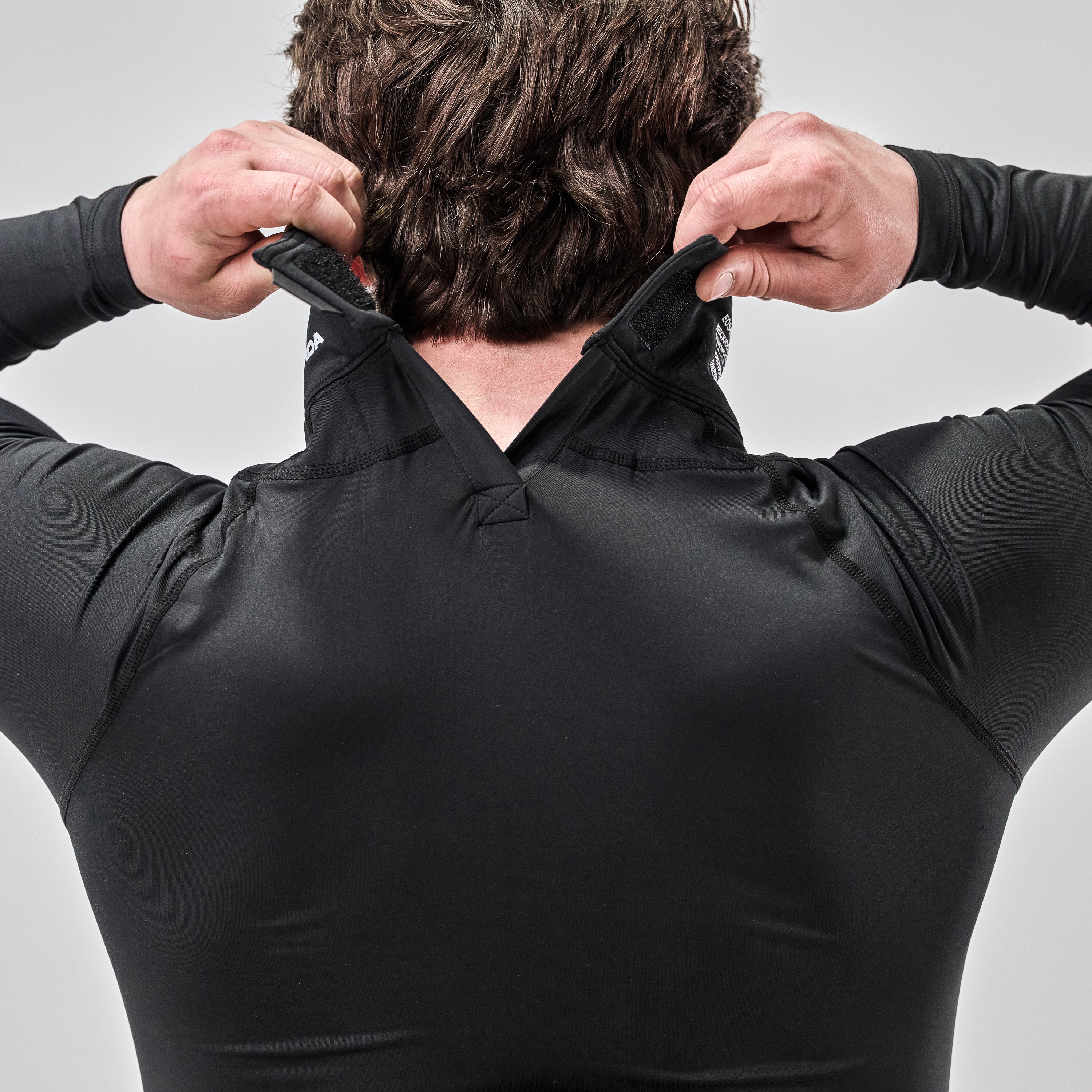 Maillot de compression à manches longues EOS 2025 avec protège-cou - Adulte NGT3S