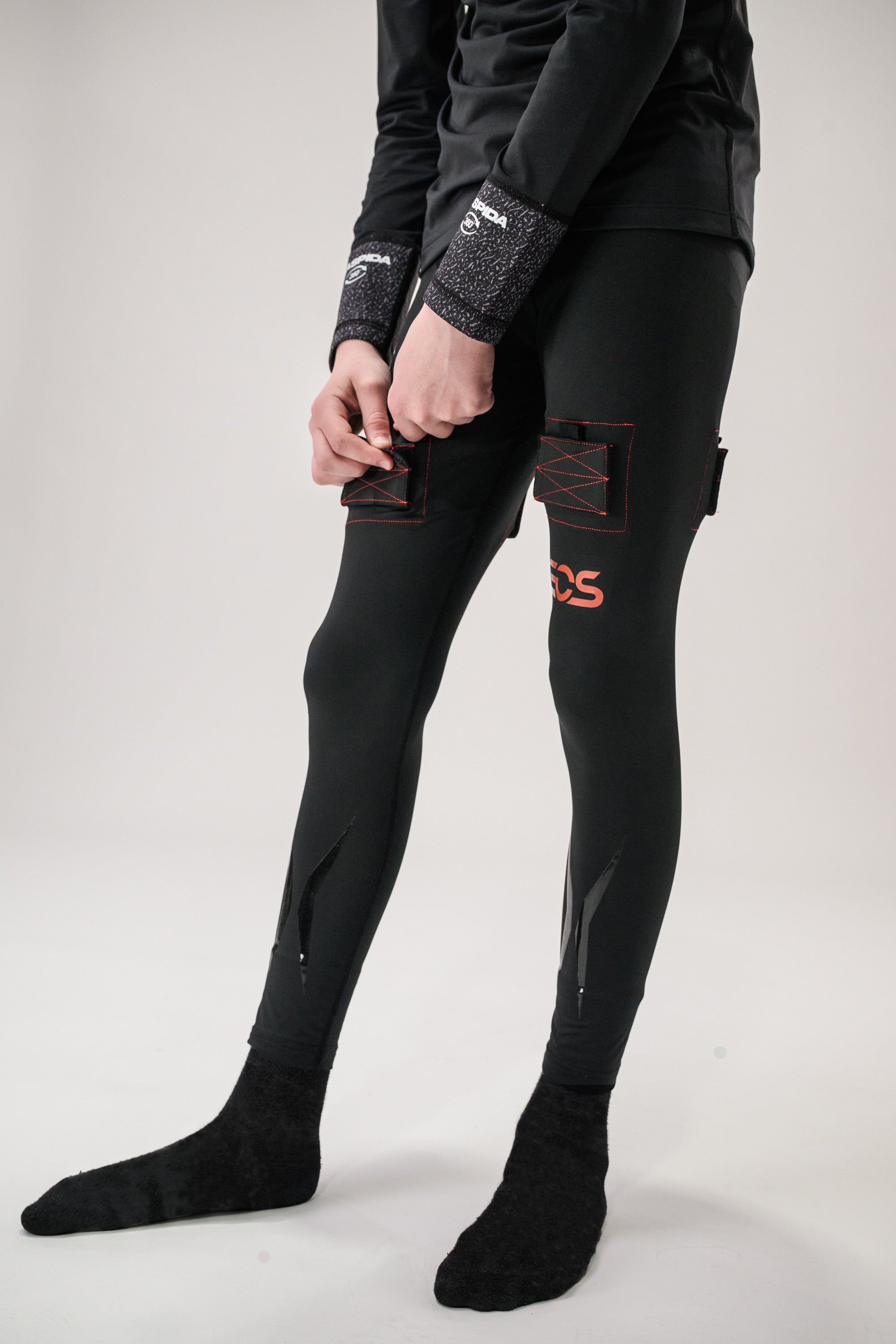 Pantalon de compression EOS 2025 avec languettes pour jockstrap et chaussettes - Junior CPJJ