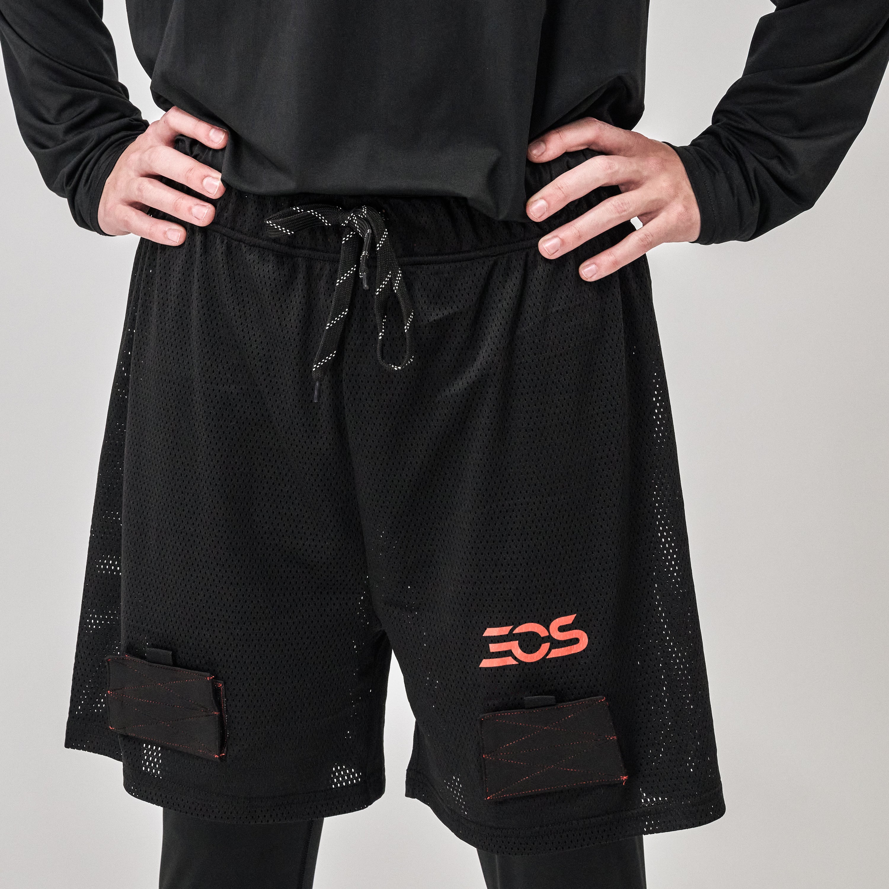 Short en maille EOS 2025 avec pattes pour jockstrap et chaussettes - Homme MSJS