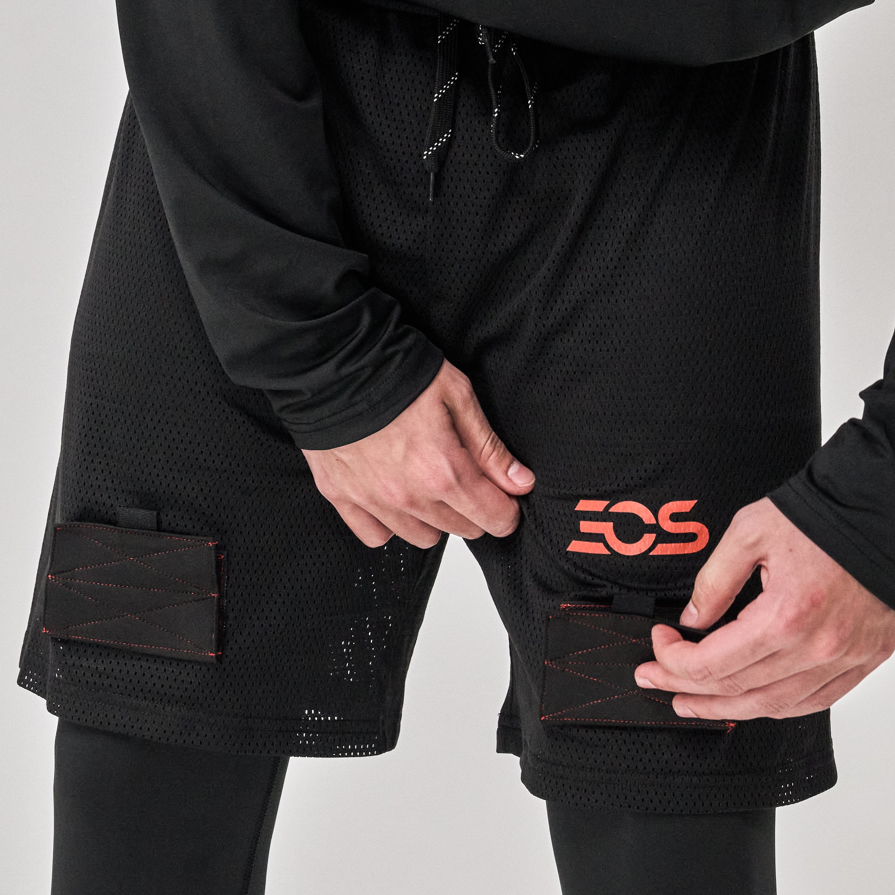 Short en maille EOS 2025 avec pattes pour jockstrap et chaussettes - Homme MSJS