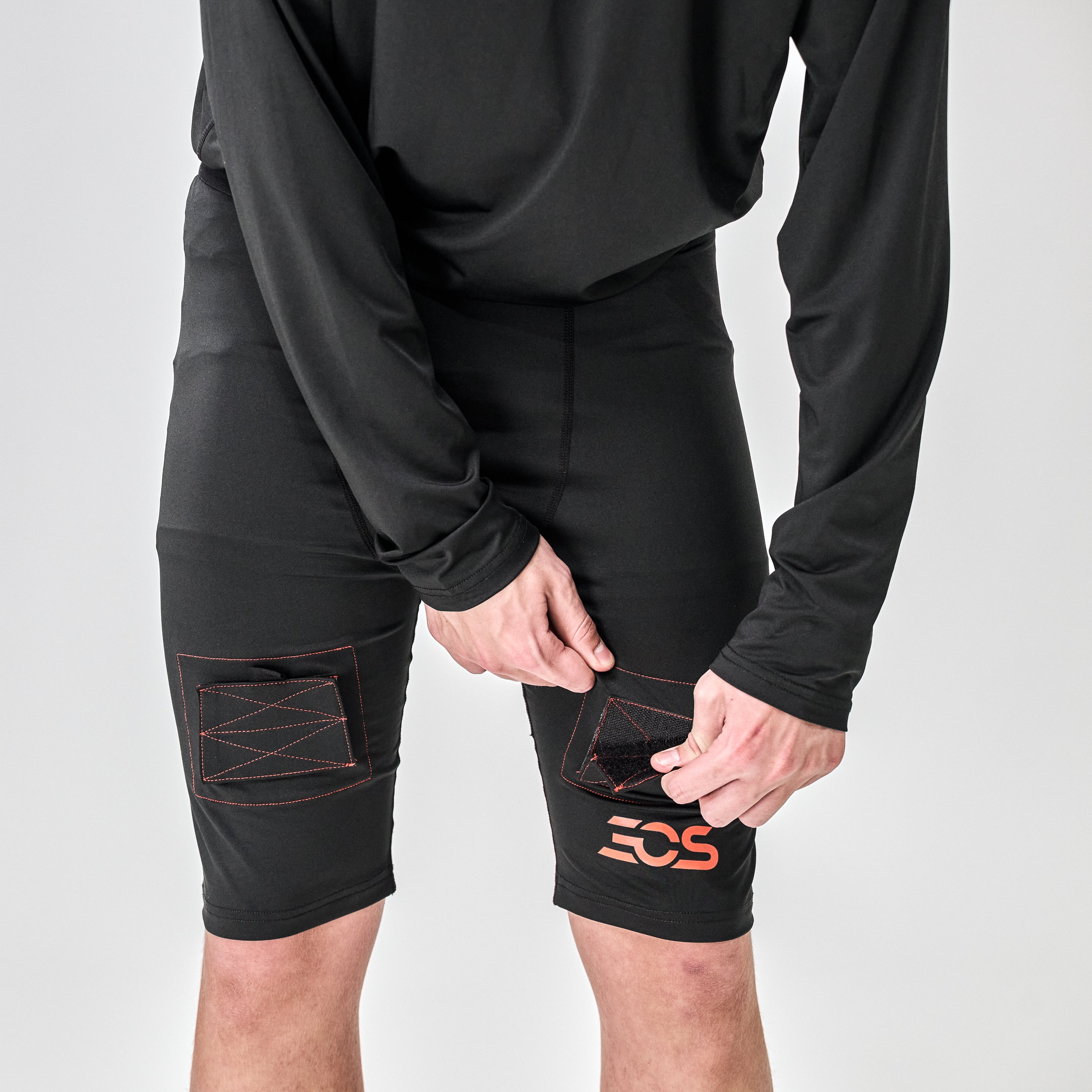 Short de compression EOS 2025 avec languettes pour jockstrap et chaussettes - Homme CSJS