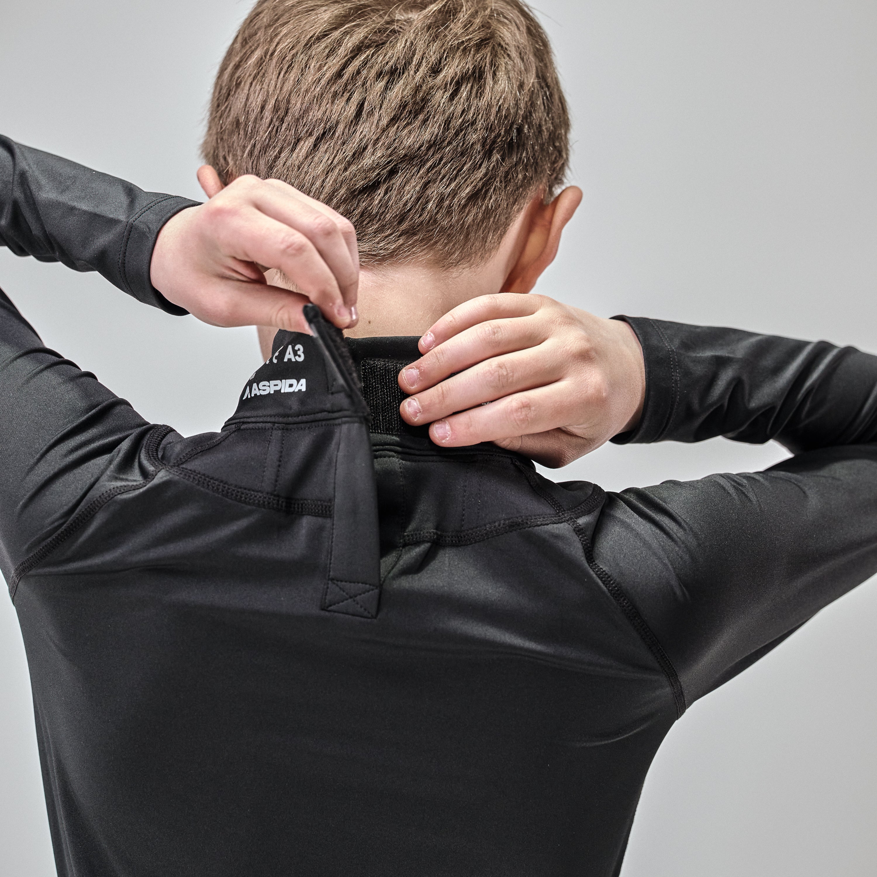 2025 EOS Compression Long Sleeve Shirt with Neck Guard - Junior NGT3J