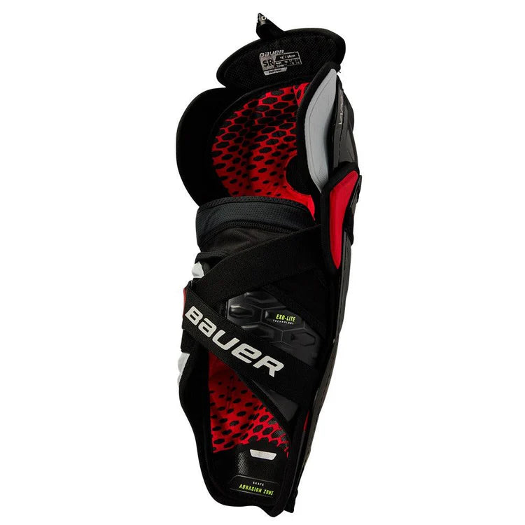 2022 Bauer Vapor Hyperlite Hockey Shin Guards - Intermediate