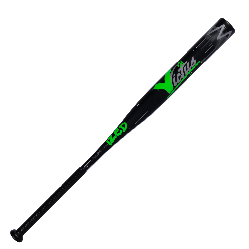 2027 Victus Vandalized Black 1 Piece 12.25" Big Boy (1.0 oz) Slo-Pitch Bat USSSA VSPVD21BU