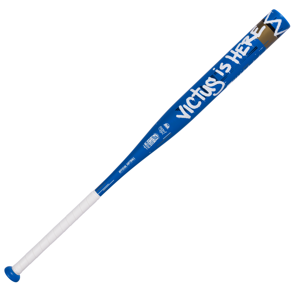 2027 Victus Vandalized Royal Blue 1 Piece 12.75" Ya Ya (0.5 oz) Slo-Pitch Bat USSSA  VSPVD21YU