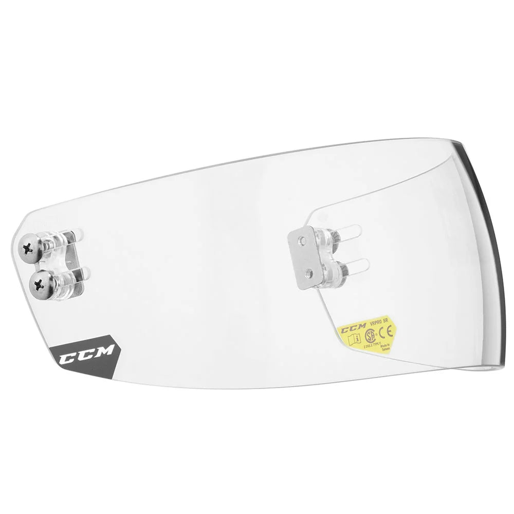 CCM VR Pro Straight Visor - Clear
