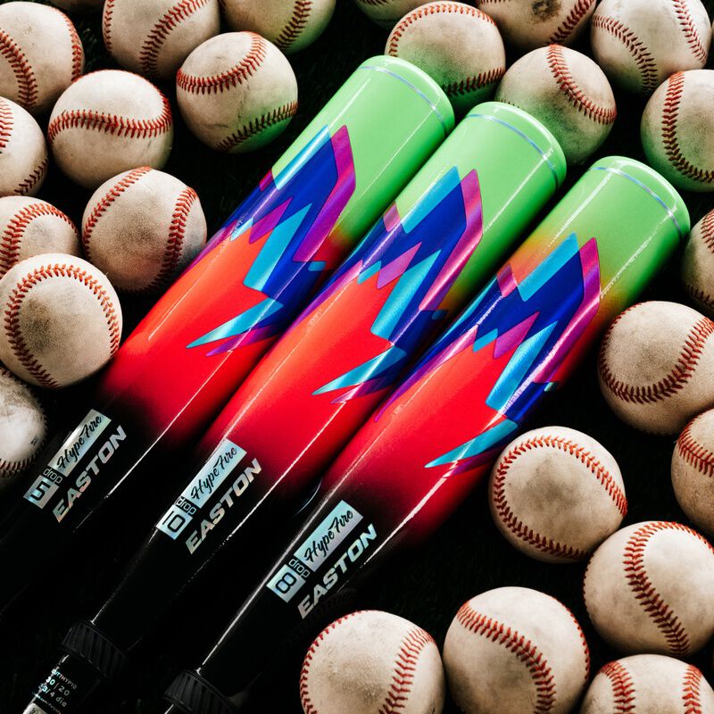 2027 Easton Hype Fire 2 Piece -10 Baseball Bat USSSA EUT7HYP10