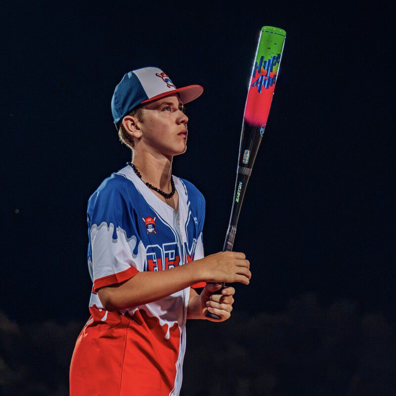 2027 Easton Hype Fire 2 Piece -8 Baseball Bat USSSA EUT7HYP8