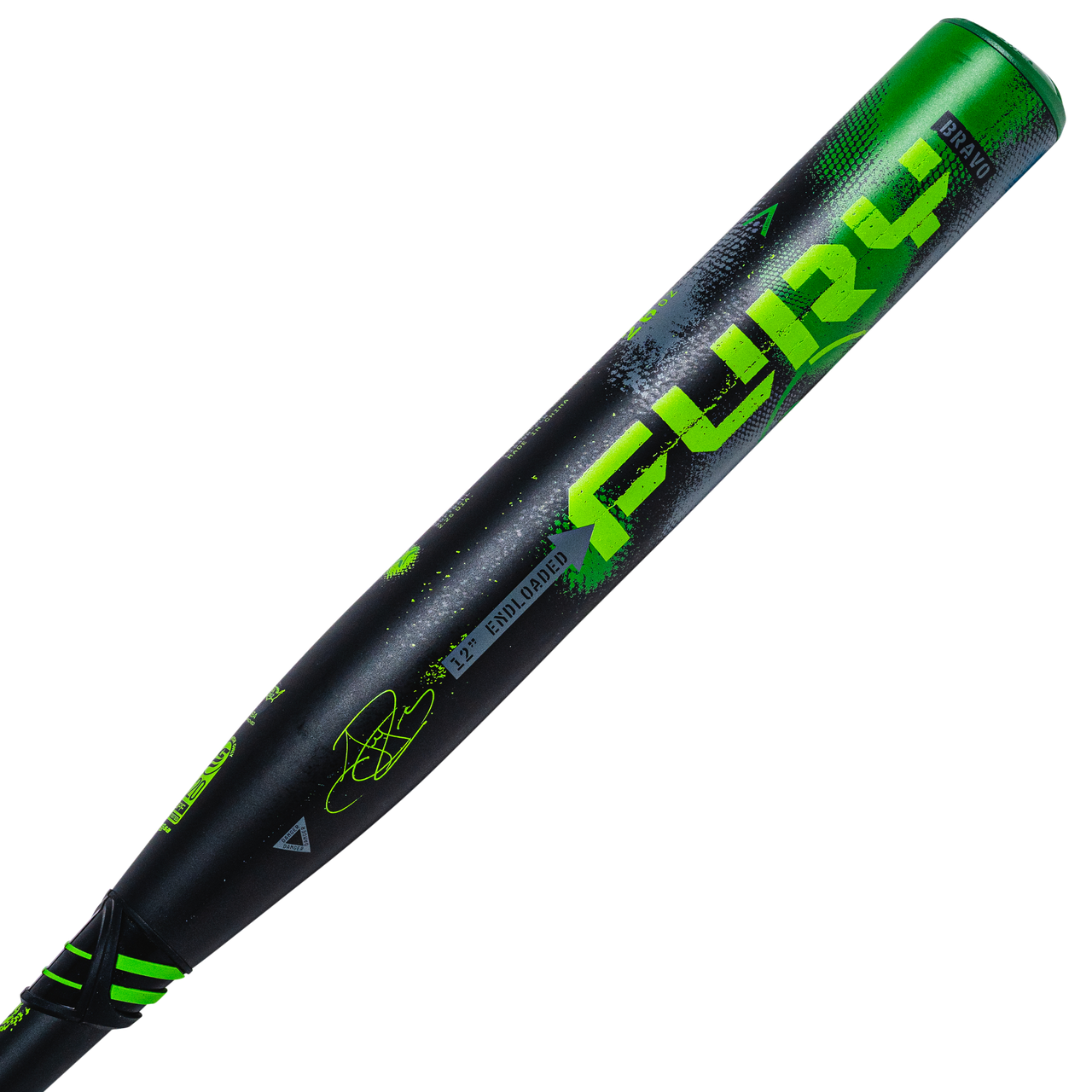 2026 Axe Fury Bravo John Radich Flared Handle 2 Piece 12" Endload (0.5 oz) Slo-Pitch Bat USSSA L154QR - FLR