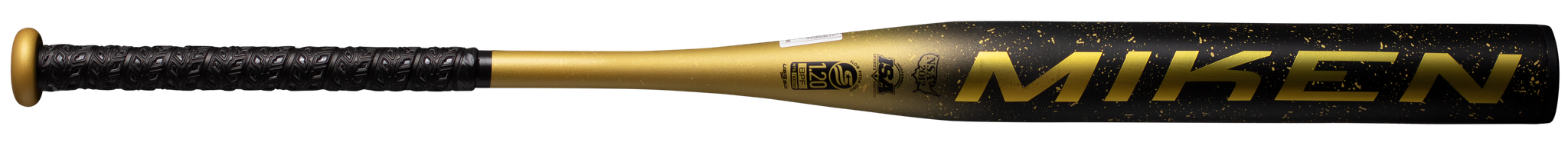 Batte de baseball Miken Freak Gold 2025, 1 pièce, charge maximale (0,5 oz), 12,5 po, balle lente MSU5FRKG1L